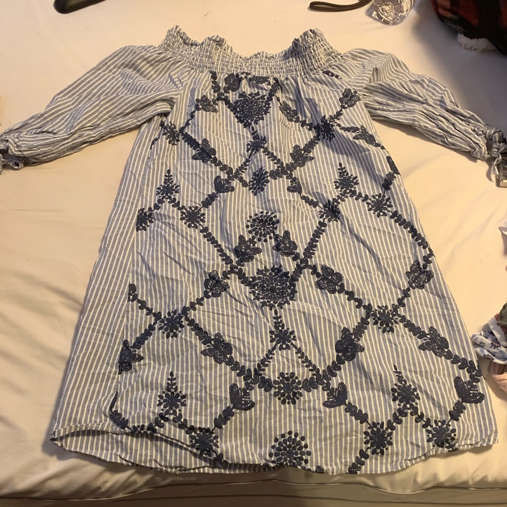 Off the shoulder dress